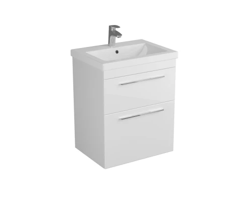 Тумба белый глянец 56 см Diborg Katarine 77.4223