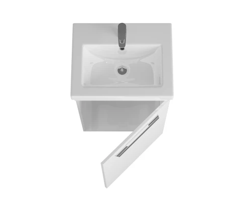 Тумба белый глянец 46 см Diborg Katarine 77.4202