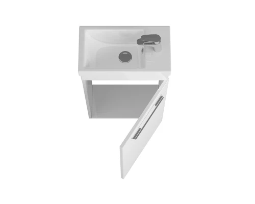 Тумба белый глянец 38 см Diborg Katarine 77.4201