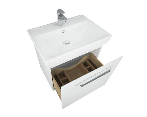 Тумба белый матовый 55,4 см Diborg Lande Q 77.2213