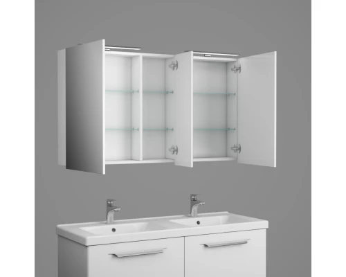 Тумба белый матовый 122 см Diborg Lande 77.5229