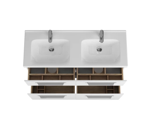 Тумба белый матовый 122 см Diborg Lande 77.5229