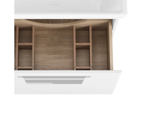 Тумба белый матовый 62 см Diborg Lande 77.5218