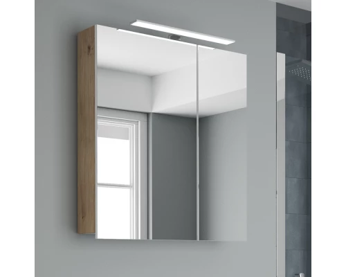 Зеркальный шкаф 60x70,3 см дуб Diborg Lande 77.3193