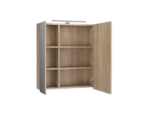 Зеркальный шкаф 60x70,3 см дуб Diborg Lande 77.3193