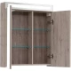 Зеркальный шкаф 70x80 см дуб кантри L Dreja Max 77.9008D