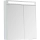 Зеркальный шкаф 70x80 см белый глянец L Dreja Max 77.9007W