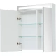 Зеркальный шкаф 70x80 см белый глянец L Dreja Max 77.9007W