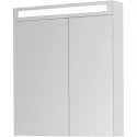 Зеркальный шкаф 70x80 см белый глянец L Dreja Max 77.9007W