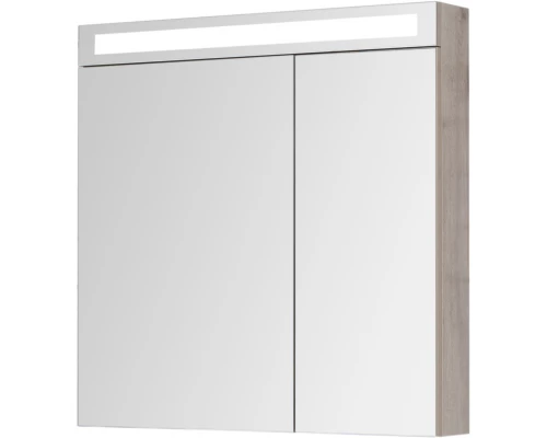 Зеркальный шкаф 80x80 см дуб кантри L Dreja Max 77.9010D