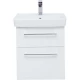 Тумба белый глянец 49,5 см Dreja Q Max 77.0001W