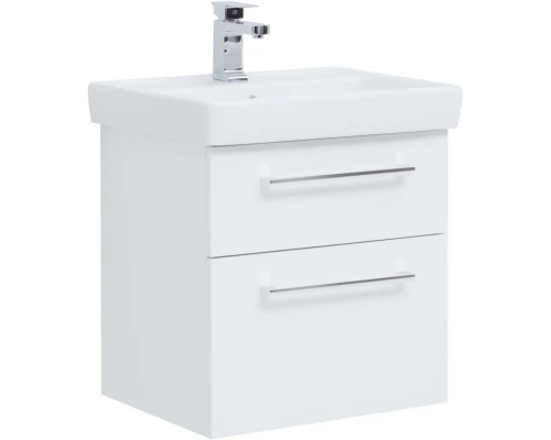 Тумба белый глянец 54,5 см Dreja Q Max 77.0003W