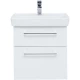 Тумба белый глянец 54,5 см Dreja Q Max 77.0003W