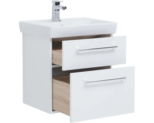 Тумба белый глянец 54,5 см Dreja Q Max 77.0003W