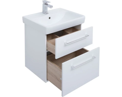 Тумба белый глянец 54,5 см Dreja Q Max 77.0003W