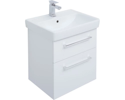 Тумба белый глянец 54,5 см Dreja Q Max 77.0003W