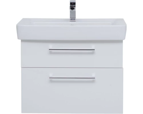 Тумба белый глянец 74,5 см Dreja Q Max 77.0007W