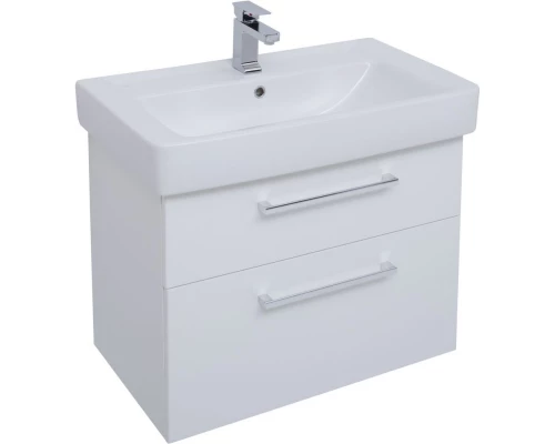 Тумба белый глянец 74,5 см Dreja Q Max 77.0007W