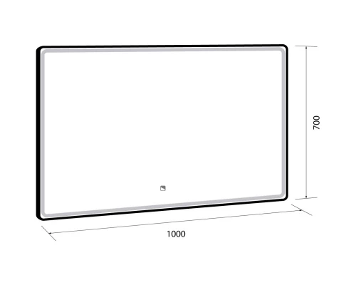 Зеркало 100x70 см Dreja Point 99.9030