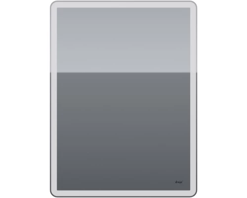 Зеркальный шкаф 60x80 см белый глянец R Dreja Point 99.9032