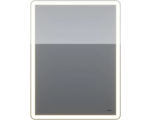 Зеркальный шкаф 60x80 см белый глянец R Dreja Point 99.9032