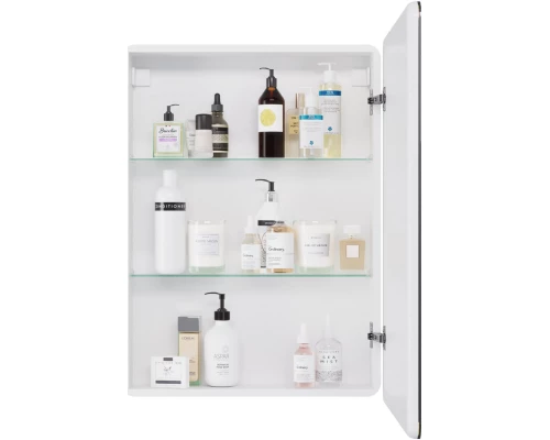 Зеркальный шкаф 60x80 см белый глянец R Dreja Point 99.9032