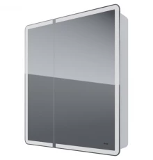 Зеркальный шкаф 70x80 см белый глянец R Dreja Point 99.9033