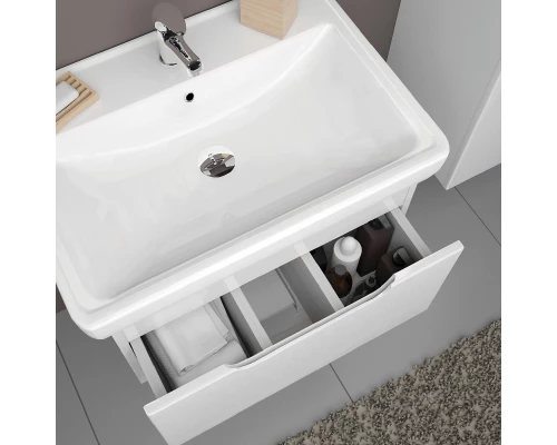 Тумба белый глянец 55 см Dreja Tiny 99.0902