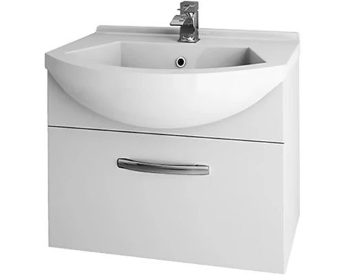 Тумба белый глянец 53,6 см Dreja Alfa 99.0305