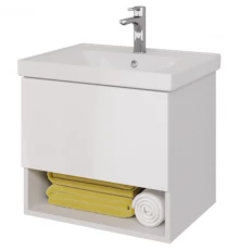 Тумба белый глянец 57,6 см Dreja Perfecto 99.0806