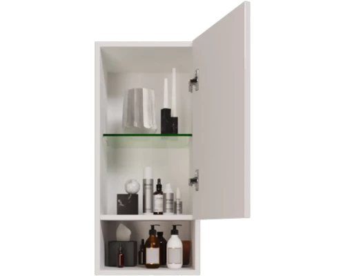 Шкаф одностворчатый 34,7x77 см белый глянец R Dreja Perfecto 99.0810