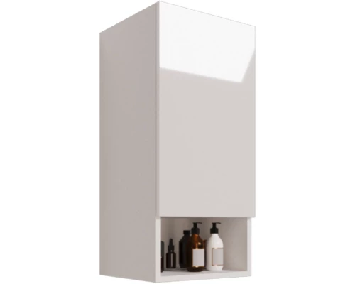 Шкаф одностворчатый 34,7x77 см белый глянец R Dreja Perfecto 99.0810