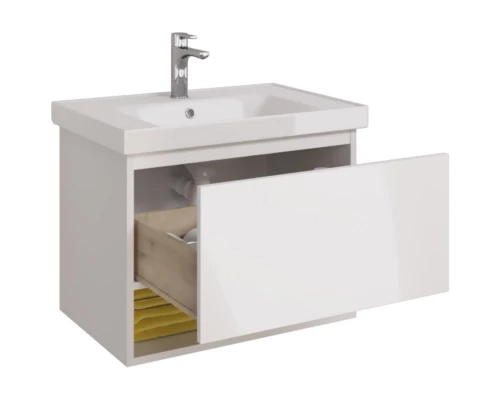 Тумба белый глянец 67 см Dreja Perfecto 99.0807