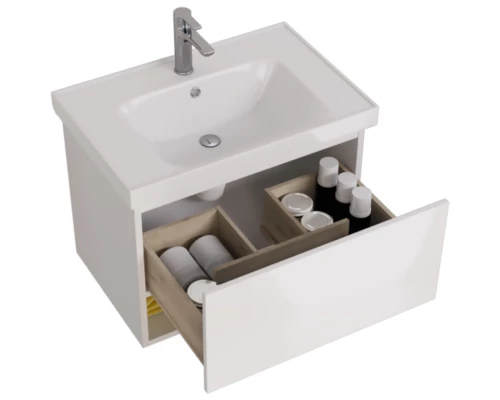 Тумба белый глянец 67 см Dreja Perfecto 99.0807