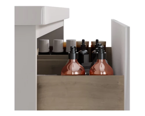 Тумба белый глянец 67 см Dreja Perfecto 99.0807