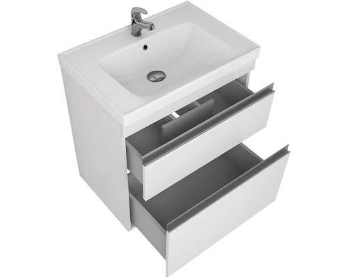 Тумба белый глянец 67 см Dreja Grace Plus 99.0905