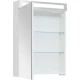 Зеркальный шкаф 60x80 см белый глянец L Dreja Max 77.9005W