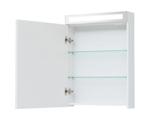 Зеркальный шкаф 60x80 см белый глянец L Dreja Max 77.9005W