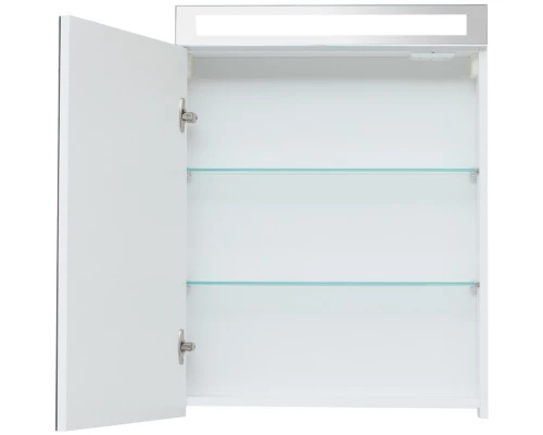 Зеркальный шкаф 60x80 см белый глянец L Dreja Max 77.9005W