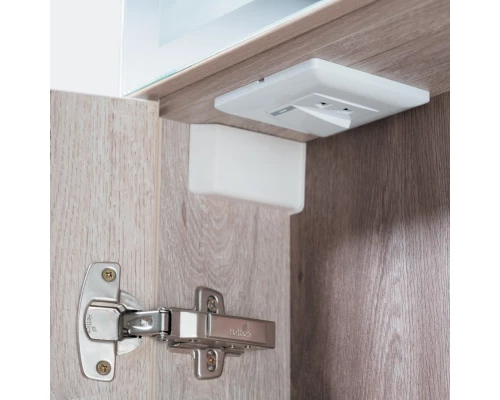 Зеркальный шкаф 60x80 см дуб кантри L Dreja Max 77.9006D