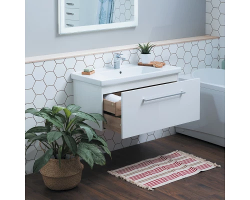 Тумба белый глянец 96 см Dreja Big Inn 77.0205W