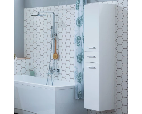 Пенал подвесной белый глянец L Dreja Big Inn 77.0303W