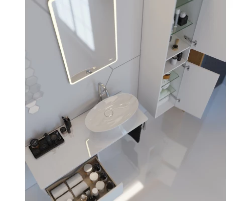 Тумба белый глянец 59 см Dreja Box 99.9100