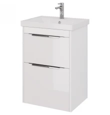 Тумба белый глянец 57 см Dreja Prime 99.9300