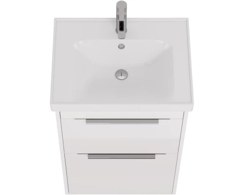 Тумба белый глянец 57 см Dreja Prime 99.9300