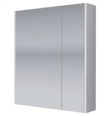 Зеркальный шкаф 60x70 см белый глянец L Dreja Prime 99.9304