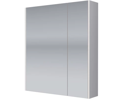 Зеркальный шкаф 60x70 см белый глянец L Dreja Prime 99.9304