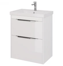 Тумба белый глянец 67 см Dreja Prime 99.9301