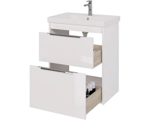 Тумба белый глянец 67 см Dreja Prime 99.9301