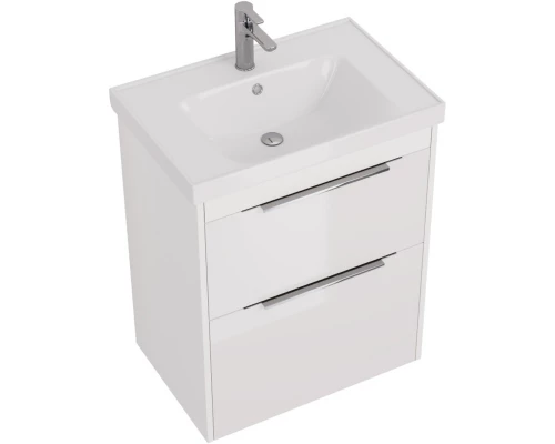 Тумба белый глянец 67 см Dreja Prime 99.9301